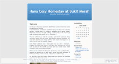 Desktop Screenshot of hanahomestay.wordpress.com