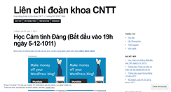 Desktop Screenshot of lienchicntt.wordpress.com
