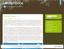 Tablet Screenshot of girlnextdoorfinance.wordpress.com