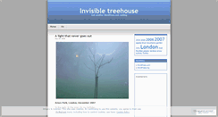 Desktop Screenshot of invisibletreehouse.wordpress.com