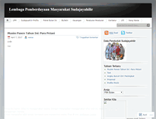 Tablet Screenshot of lpmsudhil.wordpress.com