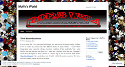 Desktop Screenshot of muffysworld.wordpress.com