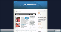 Desktop Screenshot of jimhogansings.wordpress.com