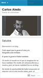 Mobile Screenshot of carlosaledo.wordpress.com
