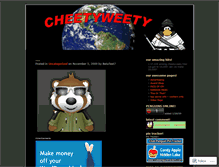 Tablet Screenshot of cheetyweety.wordpress.com