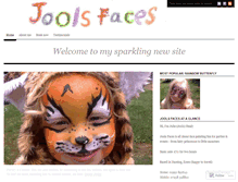 Tablet Screenshot of joolsfaces.wordpress.com