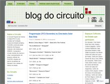 Tablet Screenshot of circuitopopular.wordpress.com