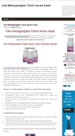 Mobile Screenshot of caramelangsingkantubuhsecaraalami06.wordpress.com