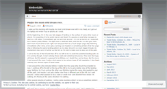Desktop Screenshot of hittheskids.wordpress.com