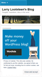 Mobile Screenshot of larrylootsteen.wordpress.com
