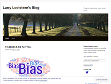 Tablet Screenshot of larrylootsteen.wordpress.com