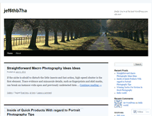 Tablet Screenshot of jef6thb7ha.wordpress.com