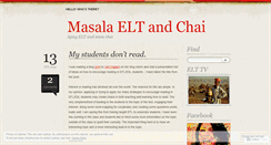 Desktop Screenshot of masalaeltandchai.wordpress.com