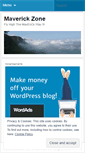 Mobile Screenshot of maverickatwork.wordpress.com
