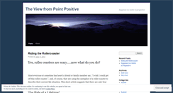 Desktop Screenshot of pointpositive.wordpress.com