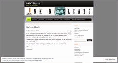 Desktop Screenshot of inknsleaze.wordpress.com