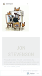 Mobile Screenshot of jonstevenson.wordpress.com