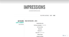 Desktop Screenshot of bhimpressions.wordpress.com