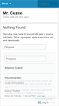 Mobile Screenshot of mrcuzco.wordpress.com