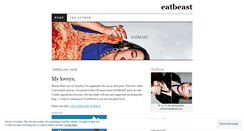 Desktop Screenshot of eatbeast.wordpress.com