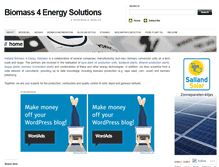 Tablet Screenshot of biomass4energysolutions.wordpress.com