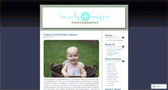 Desktop Screenshot of beverlymaynor.wordpress.com