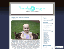 Tablet Screenshot of beverlymaynor.wordpress.com