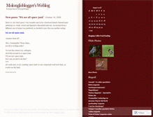 Tablet Screenshot of molongloblogger.wordpress.com