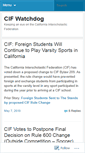 Mobile Screenshot of cifwatchdog.wordpress.com