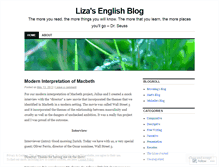 Tablet Screenshot of llindgrenblog.wordpress.com