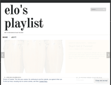 Tablet Screenshot of elosplaylist.wordpress.com