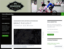 Tablet Screenshot of hubandbespoke.wordpress.com