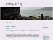Tablet Screenshot of cocoscottageliving.wordpress.com