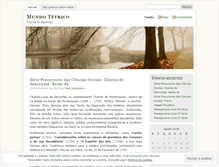 Tablet Screenshot of mundotetrico.wordpress.com