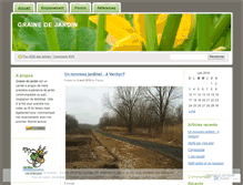 Tablet Screenshot of grainedejardin.wordpress.com