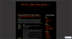 Desktop Screenshot of bitethemango.wordpress.com