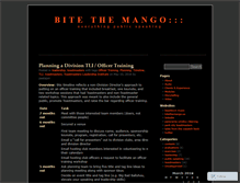 Tablet Screenshot of bitethemango.wordpress.com