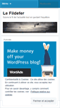 Mobile Screenshot of lefildefer.wordpress.com