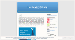 Desktop Screenshot of hzonline.wordpress.com