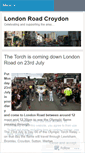 Mobile Screenshot of londonroadcroydon.wordpress.com