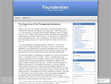 Tablet Screenshot of foundersten.wordpress.com