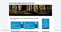 Desktop Screenshot of guitartrussrodadjustment.wordpress.com