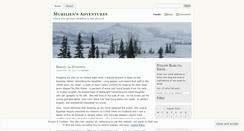 Desktop Screenshot of murilien.wordpress.com