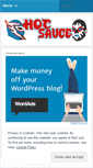 Mobile Screenshot of h0tsauce.wordpress.com