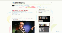 Desktop Screenshot of adhdchildren.wordpress.com