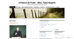 Desktop Screenshot of apalavradepoder.wordpress.com