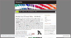 Desktop Screenshot of kikoworks.wordpress.com