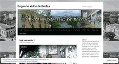 Desktop Screenshot of engenhovelhodebrotas.wordpress.com