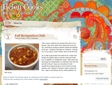 Tablet Screenshot of helencooks.wordpress.com