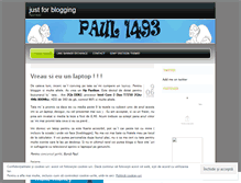 Tablet Screenshot of paul1493.wordpress.com